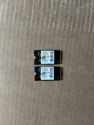 2 x SSD NVMe M.2 256GB