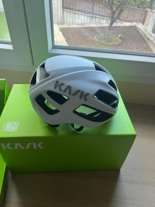 Pack 2 Kask Protone Icon Cascos T.S Blanco/Negro