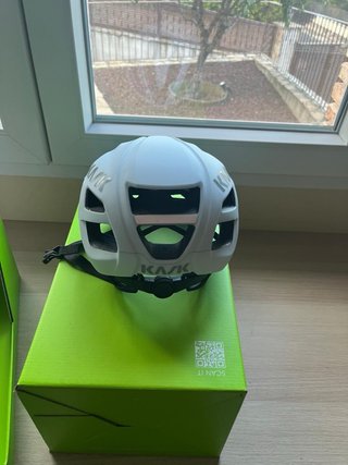 Pack 2 Kask Protone Icon Cascos T.S Blanco/Negro