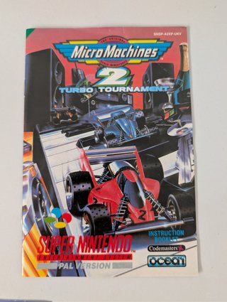 Micro Machines 2 Turbo Tournament Super Nintendo