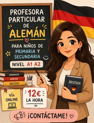 Profesora particular de Alemán