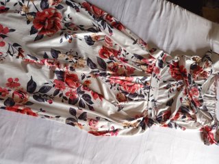 Mono largo estampado floral