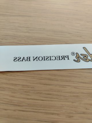 Decal Precision Bass - Sistema Mirror Transfer