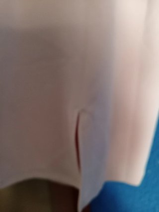 Vestido elegante gasa talla S
