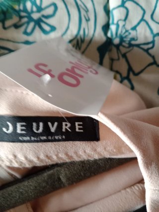 Vestido elegante gasa talla S