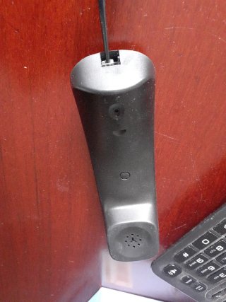Teléfono Fijo Philips Negro