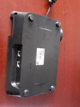 Teléfono Fijo Philips Negro