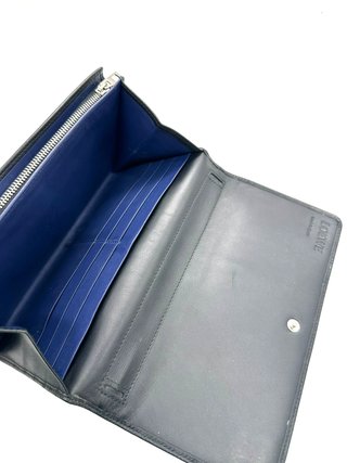 Cartera Loewe Cuero Negro Hombre