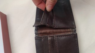 Porta carte di credito uomo marrone