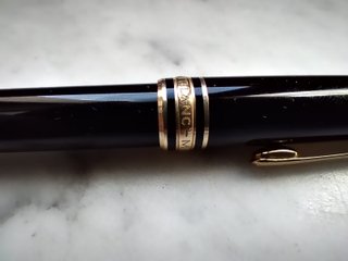 Penna Stilografica Montblanc Nera