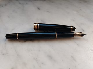 Penna Stilografica Montblanc Nera
