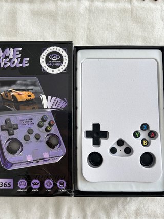 Consola Portátil R36S Blanca