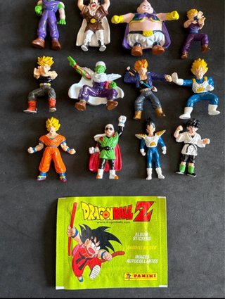 Raro set completo personaggi 3D Dragonball Z