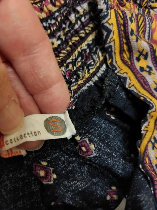 Pantalón de verano estampado