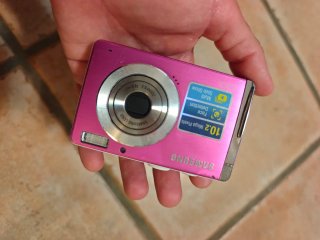 Camera Samsung L201 Fotocamera Digitale Rosa