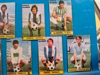 Colección Cromos Fútbol Sanber