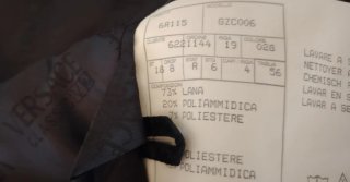 Abrigo Versace Lana Gris Hombre