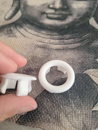 2 Anillos Desbordamiento Blancos