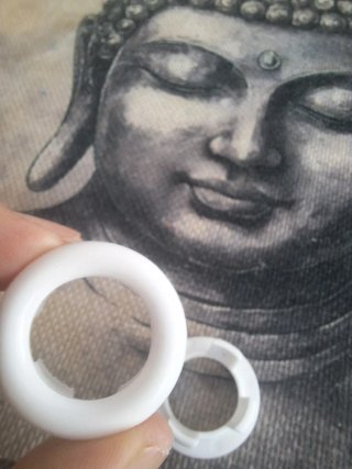 2 Anillos Desbordamiento Blancos