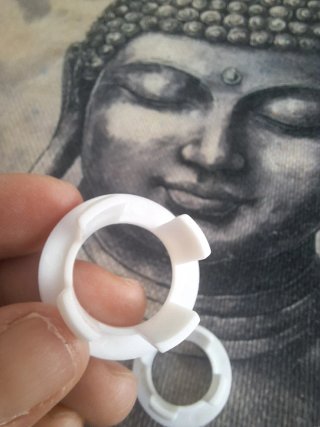 2 Anillos Desbordamiento Blancos