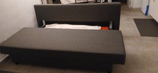 Sofá cama gris