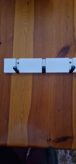 Percha Plegable Invisible Bambú y Metal