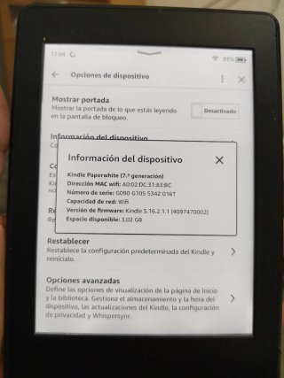 Amazon Kindle Paperwhite 7ma Gen