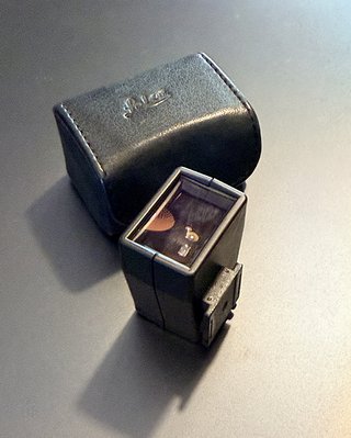 Mirino Leica 24mm nero per Elmarit Asph Mint A++