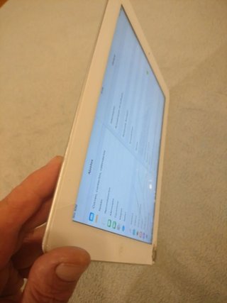 iPad A1396 blanco/aluminio pantalla rota