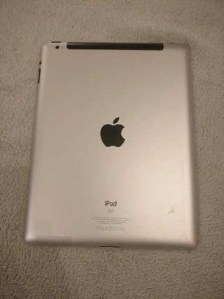 iPad A1396 blanco/aluminio pantalla rota