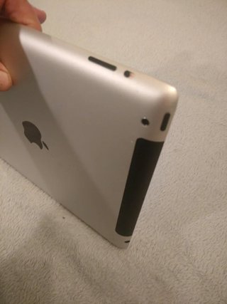 iPad A1396 blanco/aluminio pantalla rota