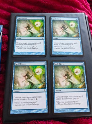 4x Spell Pierce / horadar el hechizo Magic MTG