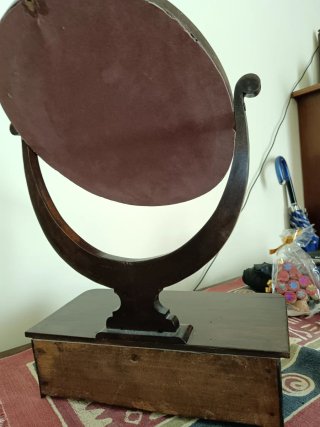 Piccola specchiera Psiche da Tavolo Vintage
