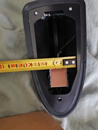 Antena aleta de Tiburón Negra