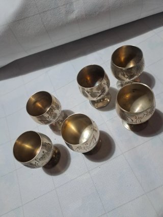 Piccoli calici placcati argento E.P.N.S.
