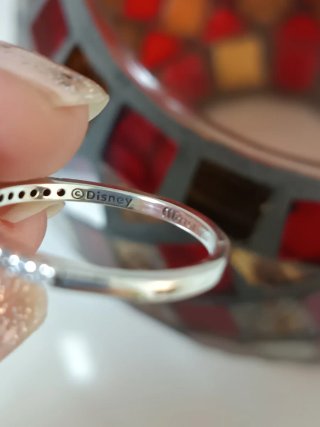 Anillo Pandora Corazón Maléfica Talla 56