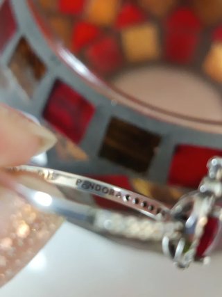 Anillo Pandora Corazón Maléfica Talla 56