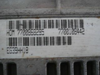 Centralita del motor  Renault Clio 7700108455 7700868295 7700108442