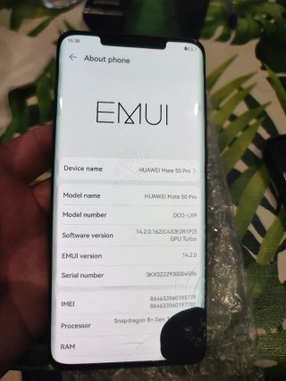 Huawei Mate 50 Pro 256GB Nero