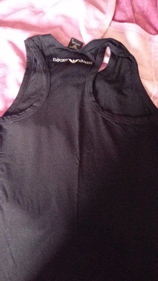 Camiseta Emporio Armani Negra