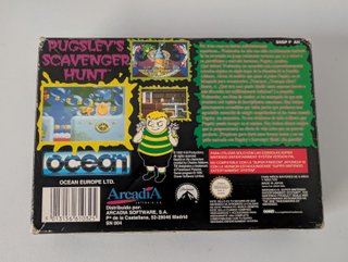 Bugsy's Scavenger Hunt Super Nintendo