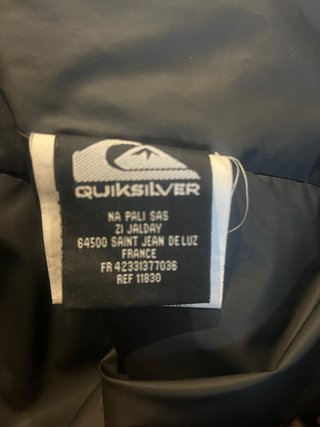 Chaqueta Snow Quiksilver Talla L