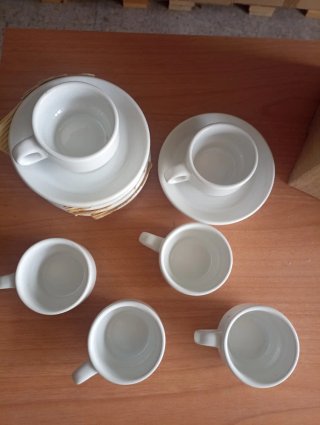 Juego café vintage Bonka porcelana