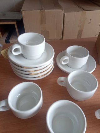 Juego café vintage Bonka porcelana