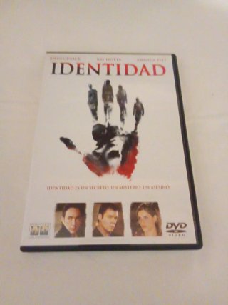 DVD Identidad Película Suspense Thriller