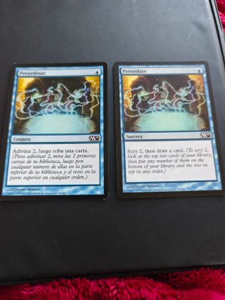 2x Preordain / Preordinar Magic MTG