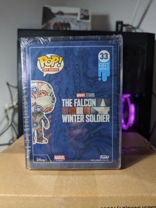 Funko Pop Art Series Marvel 33 Capitán América