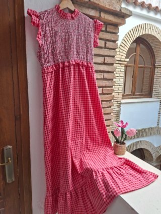 Vestido vichy Banoffee