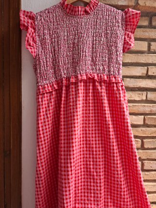 Vestido vichy Banoffee