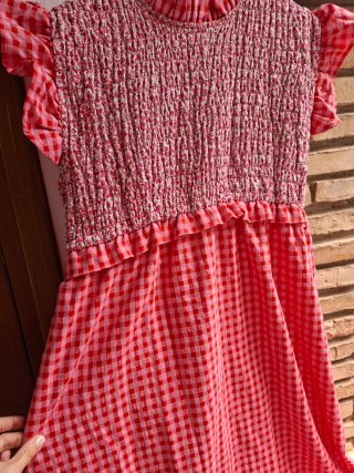 Vestido vichy Banoffee